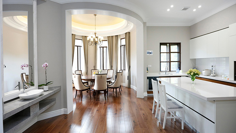 曦城別墅280平混搭裝修設計實景圖