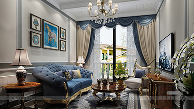 曦城別墅混搭風格1200平裝修效果圖