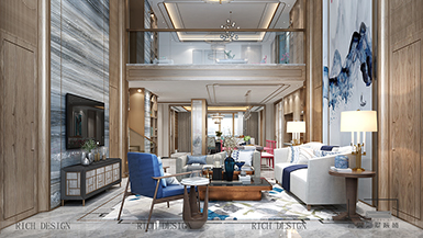 拾樂(lè)府中式風(fēng)格500平裝修效果圖