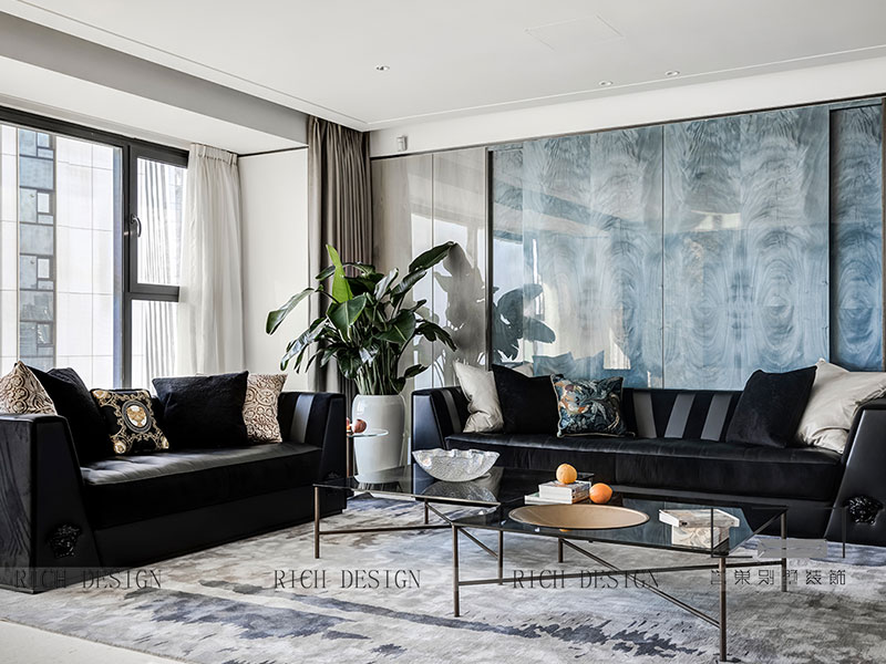 華潤(rùn)悅府意式輕奢325平裝修實(shí)景