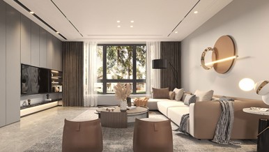 獨(dú)棟自建別墅現(xiàn)代風(fēng)格400㎡設(shè)計(jì)裝修